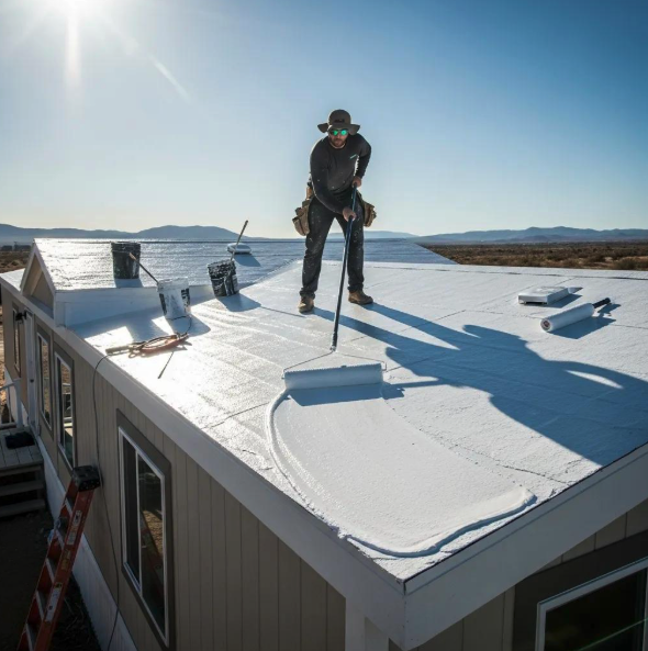 Mobile Home Roof over Avon Park
